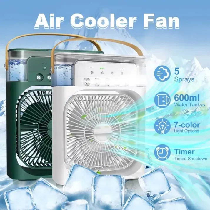 Rechargeable 3 In 1 Fan Air Cooler